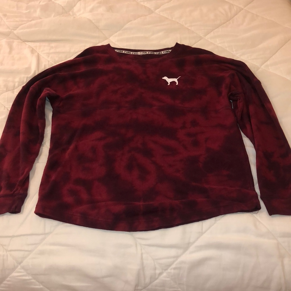 red long sleeve thick material pink by VS